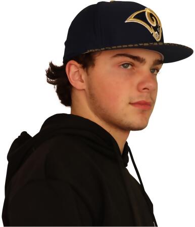 New Era Mens LA Rams Sideline Official Baseball Cap, Style # 11462080 alternate image