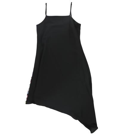 bar III Womens Colorblocked Hem Asymmetrical Dress, Style # 100022363 alternate image