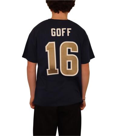 Majestic Mens #16 Goff Graphic T-Shirt, Style # 2952X-4 alternate image