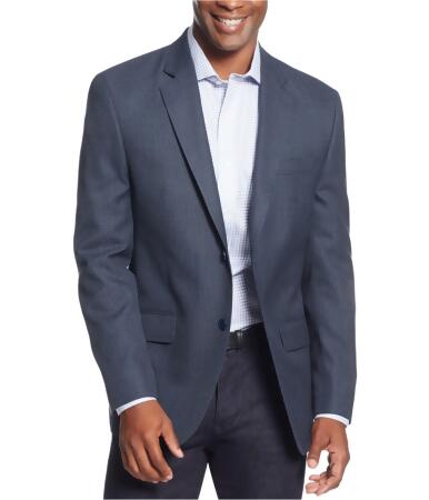 Andrew Fezza Mens Classic-Fit Check Two Button Blazer Jacket, Style # FRST1FPV0239 alternate image