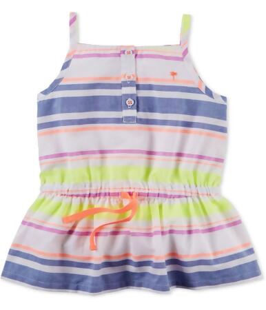 Carter's Girls Striped Sleeveless Tunic Blouse, Style # 253G287 alternate image