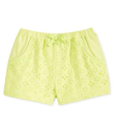 First Impressions Girls Textured Eyelet Casual Walking Shorts, Style # 5225FI418 alternate image