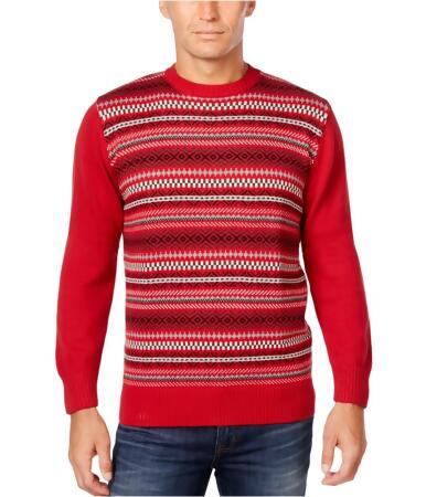 Weatherproof Mens Vintage Fair Isle Knit Sweater, Style # F63393ME alternate image