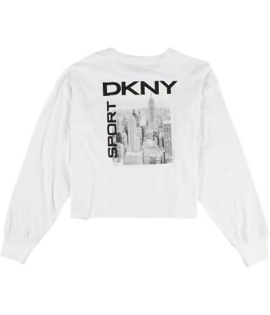 DKNY Womens Boston Red Sox Long Sleeve Graphic T-Shirt, Style # DS25W878 alternate image