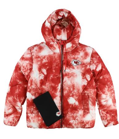 Tommy Hilfiger Mens Kansas City Chiefs Hooded Puffer Jacket, Style # 6U10Z476 alternate image