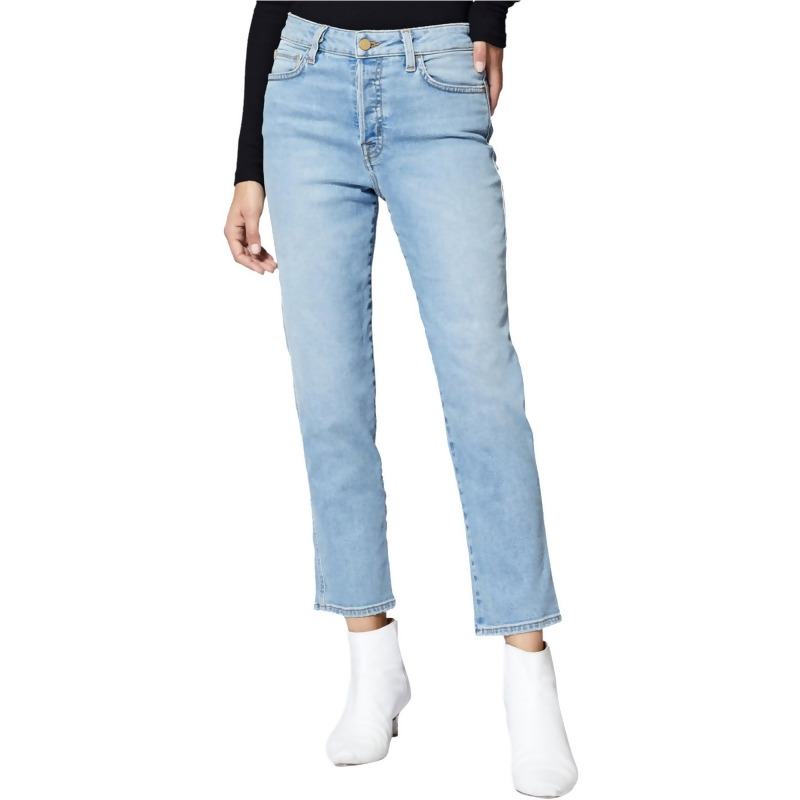 cropped straight leg jeans womens