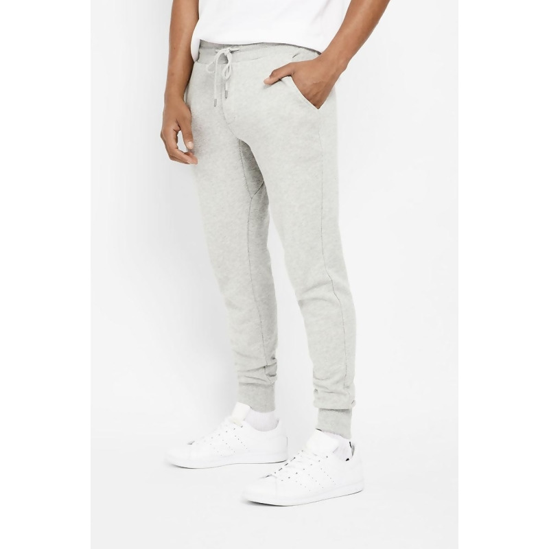 skinny grey trackies