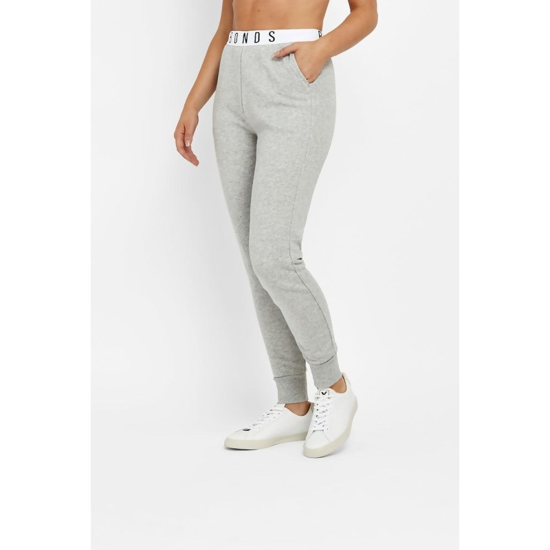 grey high waisted trackies