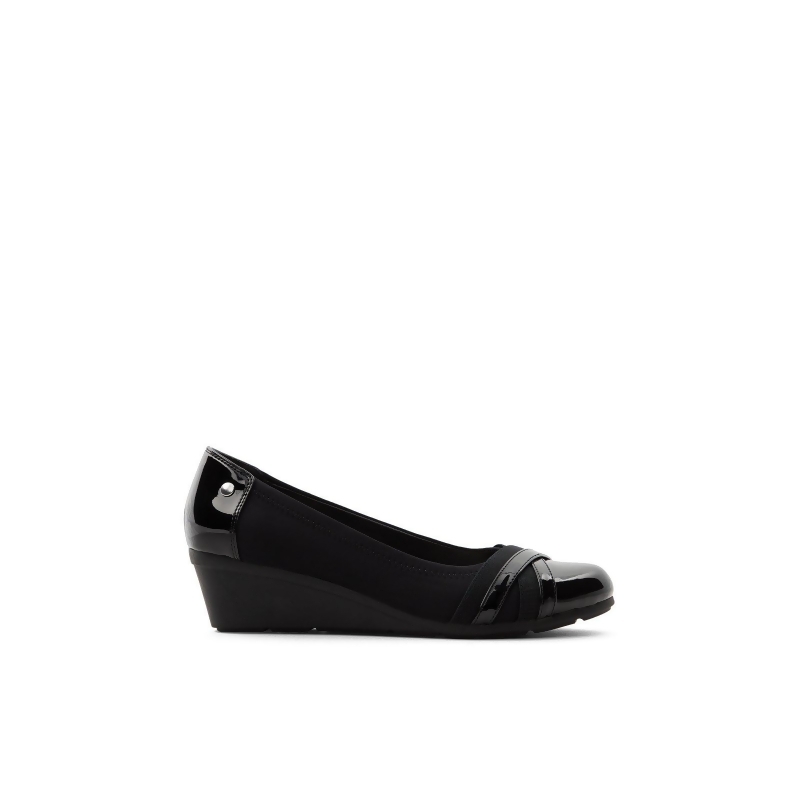 black wedge shoes canada