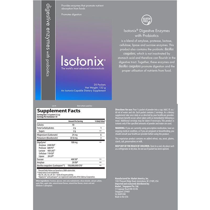 Isotonix&#174; Digestive Enzymes with Probiotics Packets alternate image