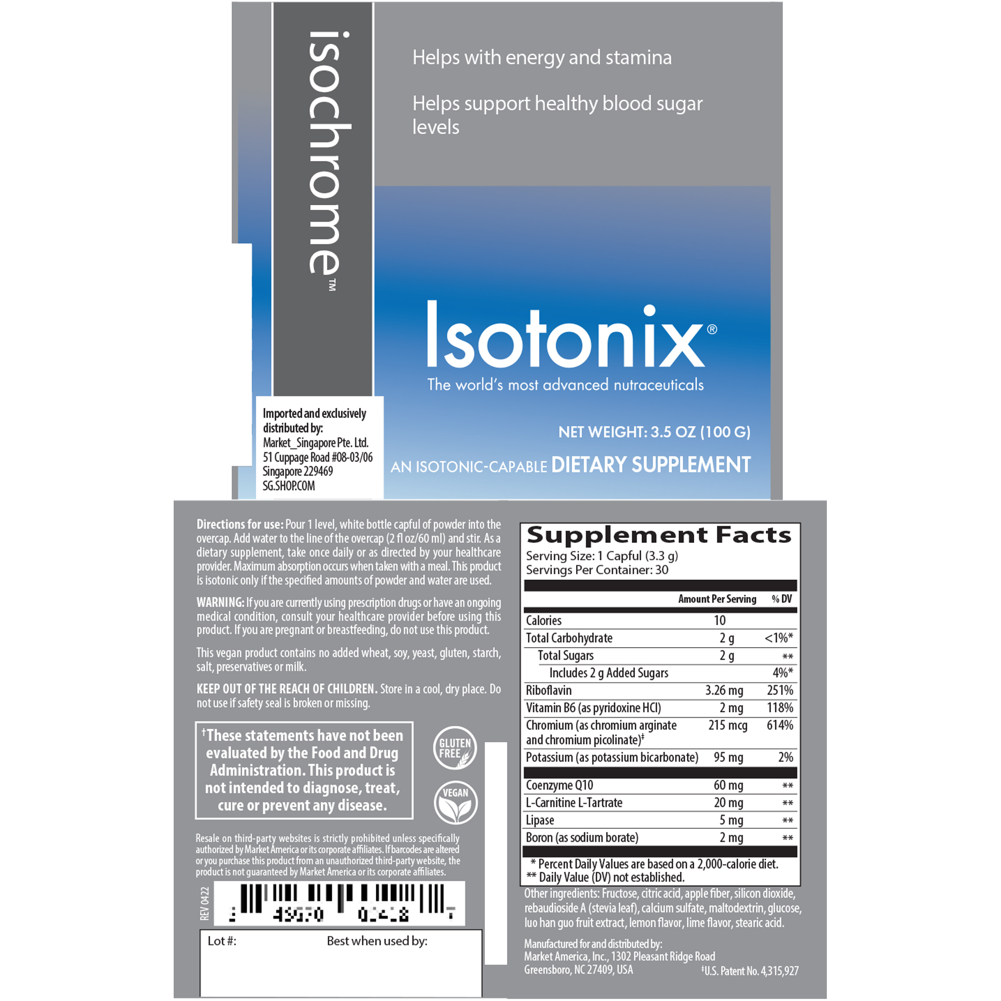 Isotonix&#174; Isochrome alternate image