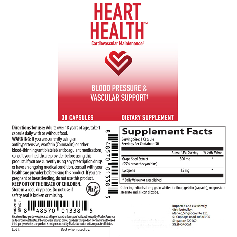 Heart Health&#8482; Blood Pressure and Vascular Support alternate image