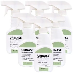 6-Pack Urinase Odor Stain Eliminator 48 fl oz - All