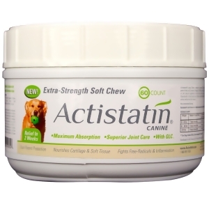 Actistatin Canine Extra Strength Soft Chews Large 60 ct - All