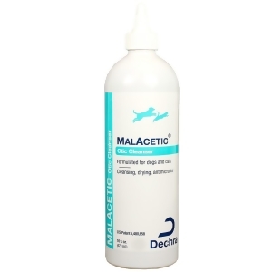 Dermapet Malacetic Otic Ear/Skin Cleanser 16 oz - All