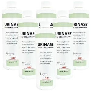 6-Pack Urinase Odor Stain Eliminator 96 fl oz - All