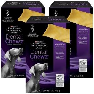 Purina Veterinary Diets Dental Chewz 15 oz 3-Pack - All