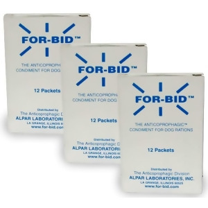 3-Pack For-bid Stool-eating Preventative 36 packets - All
