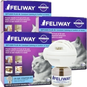 3 Pack Feliway Electric Diffuser 144 mL - All