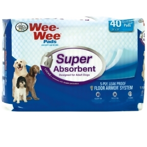 Four Paws Wee Wee Pads Super Absorbent 40 pack - All
