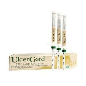 3 Pack UlcerGard omeprazole Oral Paste Syringe 6.84 gm - All