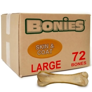 Bonies Bulk Box Skin Coat Bones 72 Large Bones - All