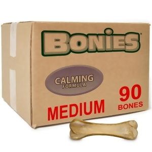 Bonies Bulk Box Natural Calming 90 Medium Bones - All