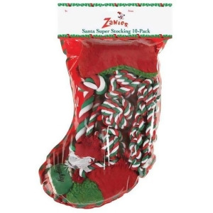Zanies Santa's Super Stocking 10 Pack - All