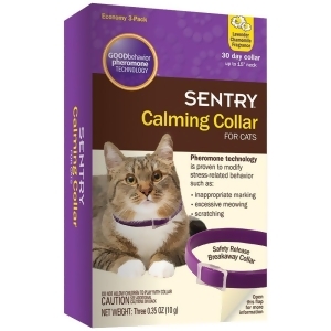 Sentry Calming Collar for Cats 3 pack - All