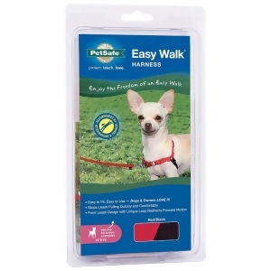 Easy Walk Harness Petite Red/Black - All