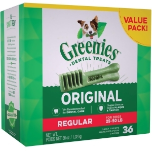 Greenies Dental Chews Value Size Regular 36 oz 36 chews - All