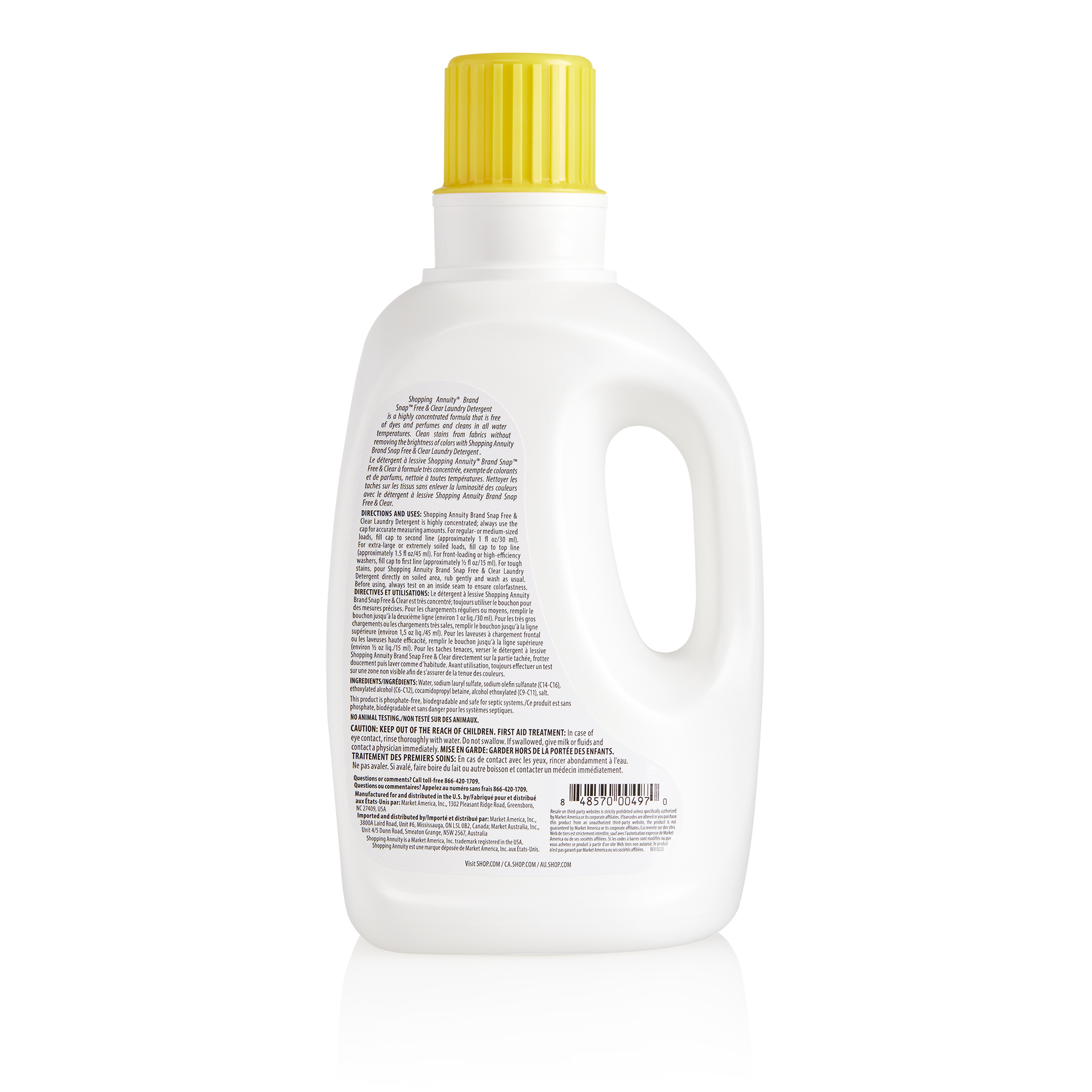 Shopping Annuity&#174; Brand SNAP&#174; Free & Clear Laundry Detergent alternate image