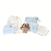 Britt 8 Piece Baby Boys Gift Set (0-3 months) Britt 8 Piece Baby Boys Gift Set (0-3 months)