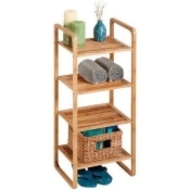 Honey-Can-Do 4-Tier Bamboo Accessory Shelf Honey-Can-Do 4-Tier Bamboo Accessory Shelf