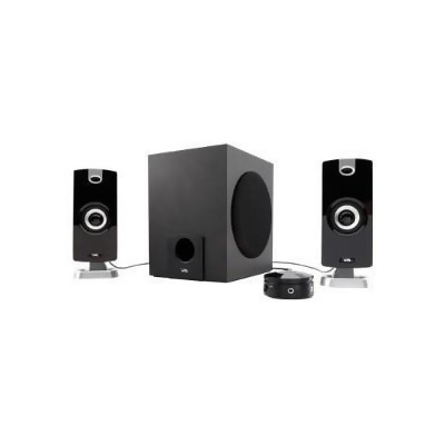 cyber acoustics 2.1 computer speaker with subwoofer