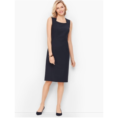 talbots navy dress