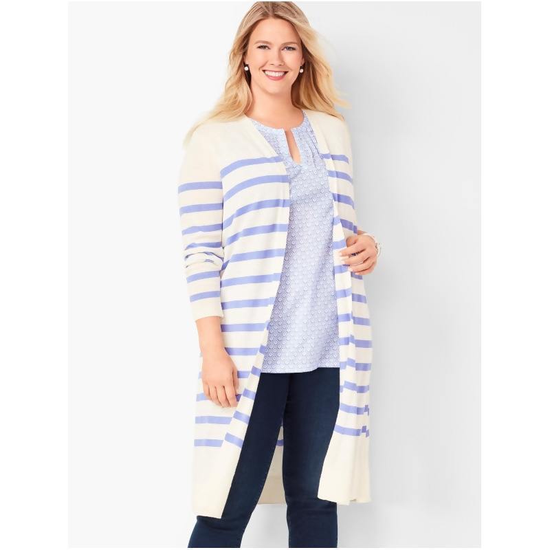 ivory duster cardigan
