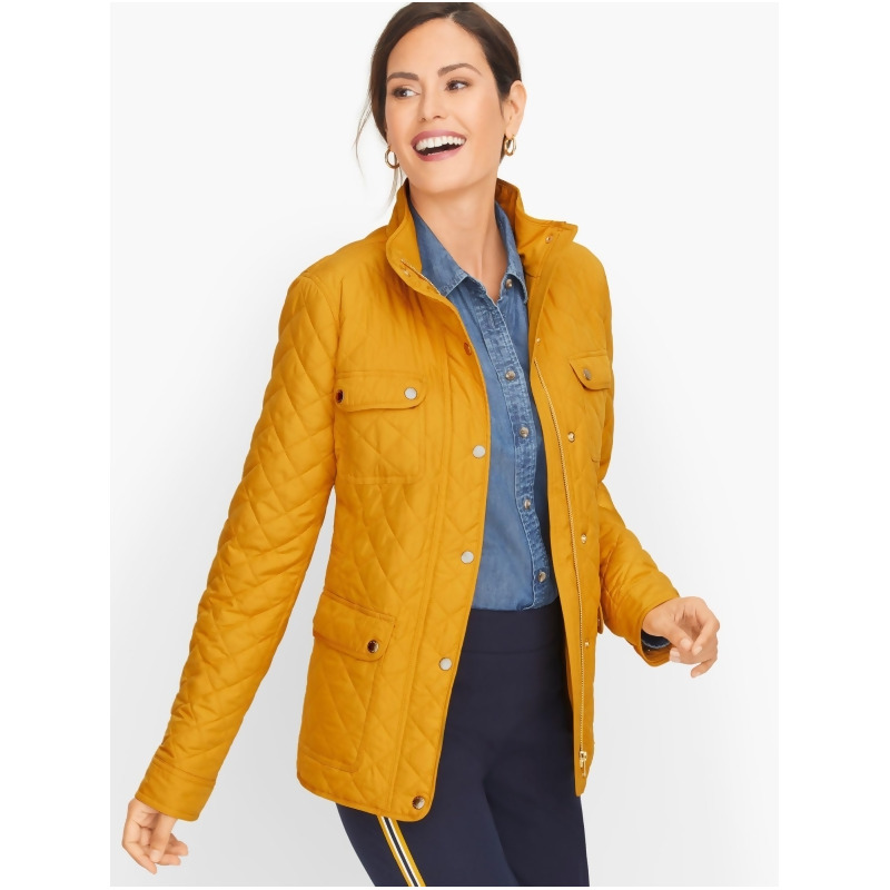 talbots quilted jacket