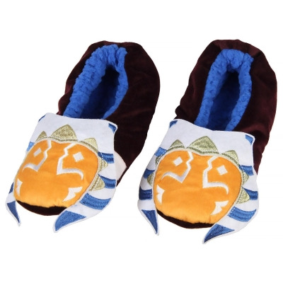 Star Wars Clone Wars Ahsoka Tano Slipper Socks No-Slip Sole 