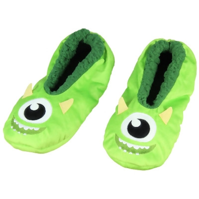 Disney Monsters Inc. Mike Wazowski Character Slipper Socks No-Slip Sole 