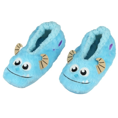 Disney Monsters Inc. Sulley Character Slipper Socks No-Slip Sole 