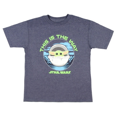 Star Wars Boys' The Mandalorian Baby Yoda This Is The Way T-Shirt 