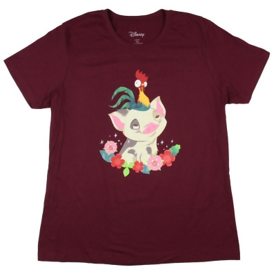 Disney Moana Junior's Hei Hei on Pua Girls' T-Shirt 