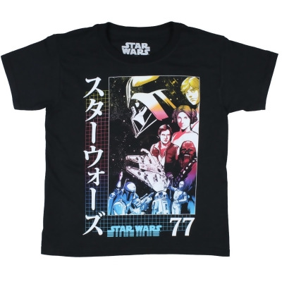 Star Wars Boy's Retro 77 Graphic T-Shirt 