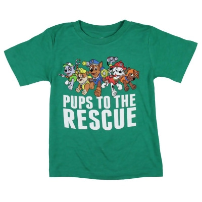 Paw Patrol Toddler Boy's Pups To The Rescue Character Group T-Shirt 