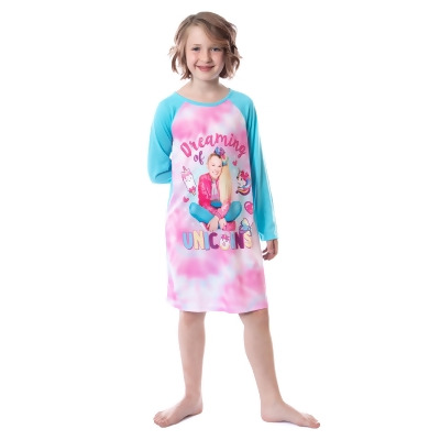 Nickelodeon JoJo Siwa Girls' JoJo Dreaming of Unicorns Nightgown Pajama 