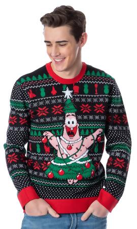 spongebob knit sweater