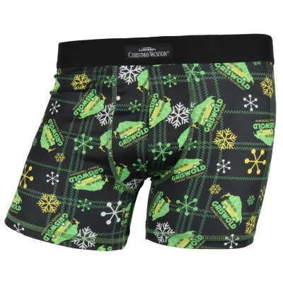 National Lampoon's Christmas Vacation Men's Griswold Christmas Boxer Briefs 