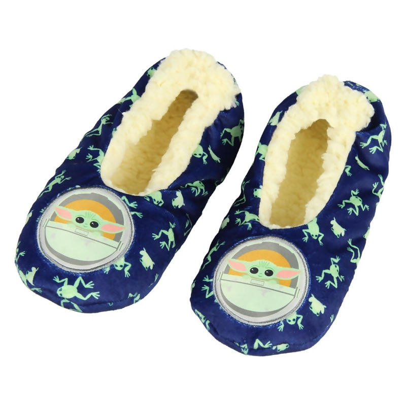 baby yoda men's slippers