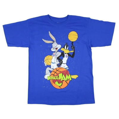Space Jam Boy's Bugs and Daffy Back To Back T-Shirt 